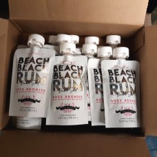 Case of 12 Beach Black Rum 400X Pouches 3.4 oz Case of 12 Beach Black Rum 400X Pouches 3.4 oz