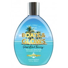 Tan Asz U BOATS & GLOWS Dark Tanning Lotion 13.5 oz
