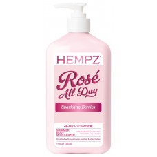 Hempz Rose' All Day Moisturizer 17 oz Hempz Rose' All Day Moisturizer 17 oz