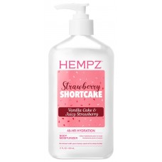 Hempz STRAWBERRY SHORTCAKE Body Moisturizer 17 oz Hempz STRAWBERRY SHORTCAKE Body Moisturizer 17 oz
