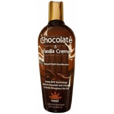Most Products CHOCOLATE and VANILLA CREME Natural Dark Accelerator  8.5 oz