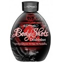 Ed Hardy BODY SHOTS DOUBLESHOT Hot Action Tanning Lotion 13.5 oz
