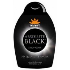 Most Products ABSOLUTE BLACK 50 X Super Dark Bronzer Lotion 13.5 oz