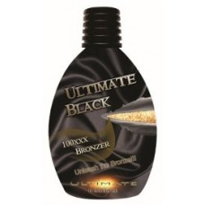 ULTIMATE BLACK 100XXX Black Bronzer Tanning Lotion 11 oz 