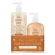 The Potted Plant Pumpkin Spice Body Lotion & Hand Wash Duo Pack