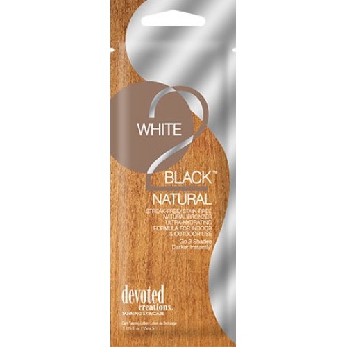 Devoted Creations White 2 Black Natural Bronzer Packet